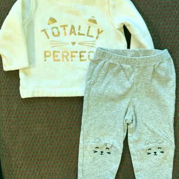 Girls Size 9 Months Lot of 7 Mix & Match Pieces (2) Tops (5) Bottoms Carter's - Picture 5 of 16